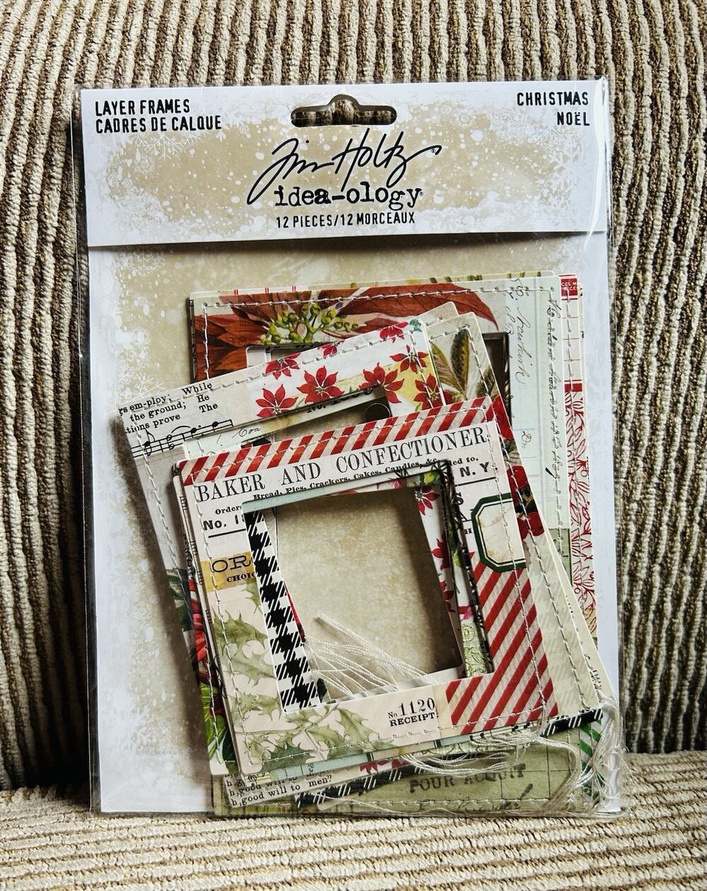 New Tim Holtz idea-ology Christmas Layer Frames 2023 - TH94362 Rare